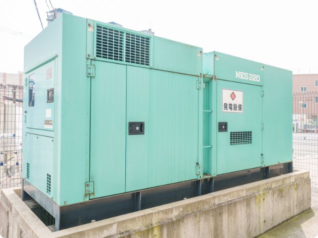 自家発電機の設置